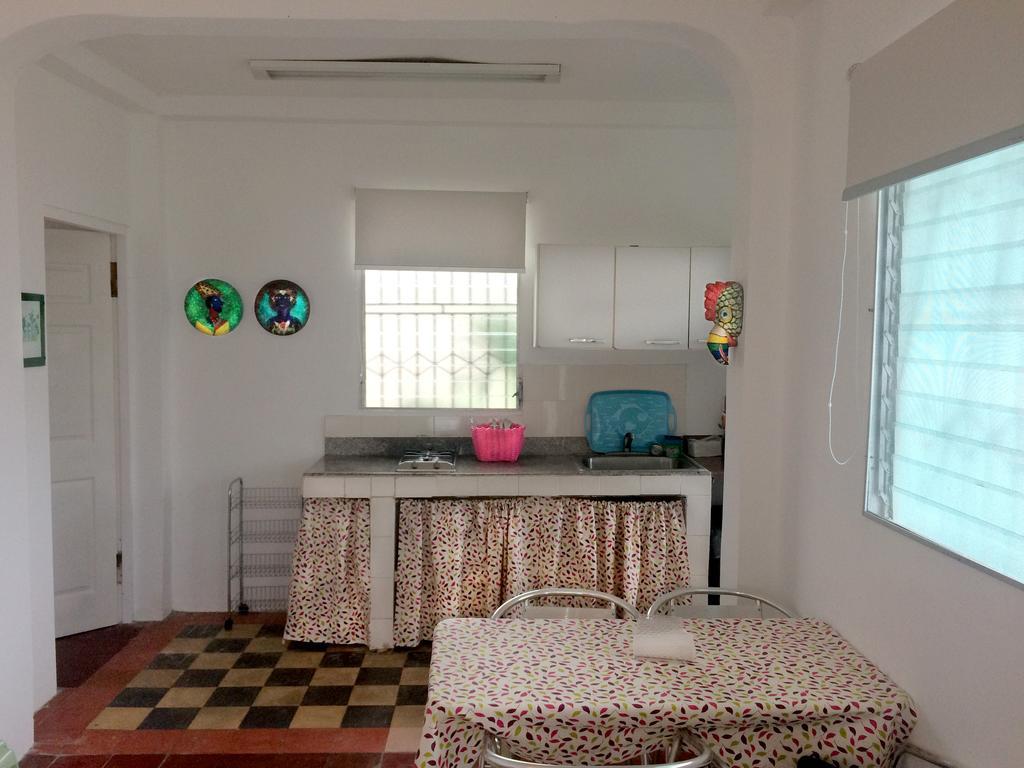 بورتو بيلو Casa Del Rayo Verde Hotelito Solidario الغرفة الصورة